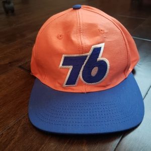 Vintage Snapback hat 76 Gas Station Trucker cap